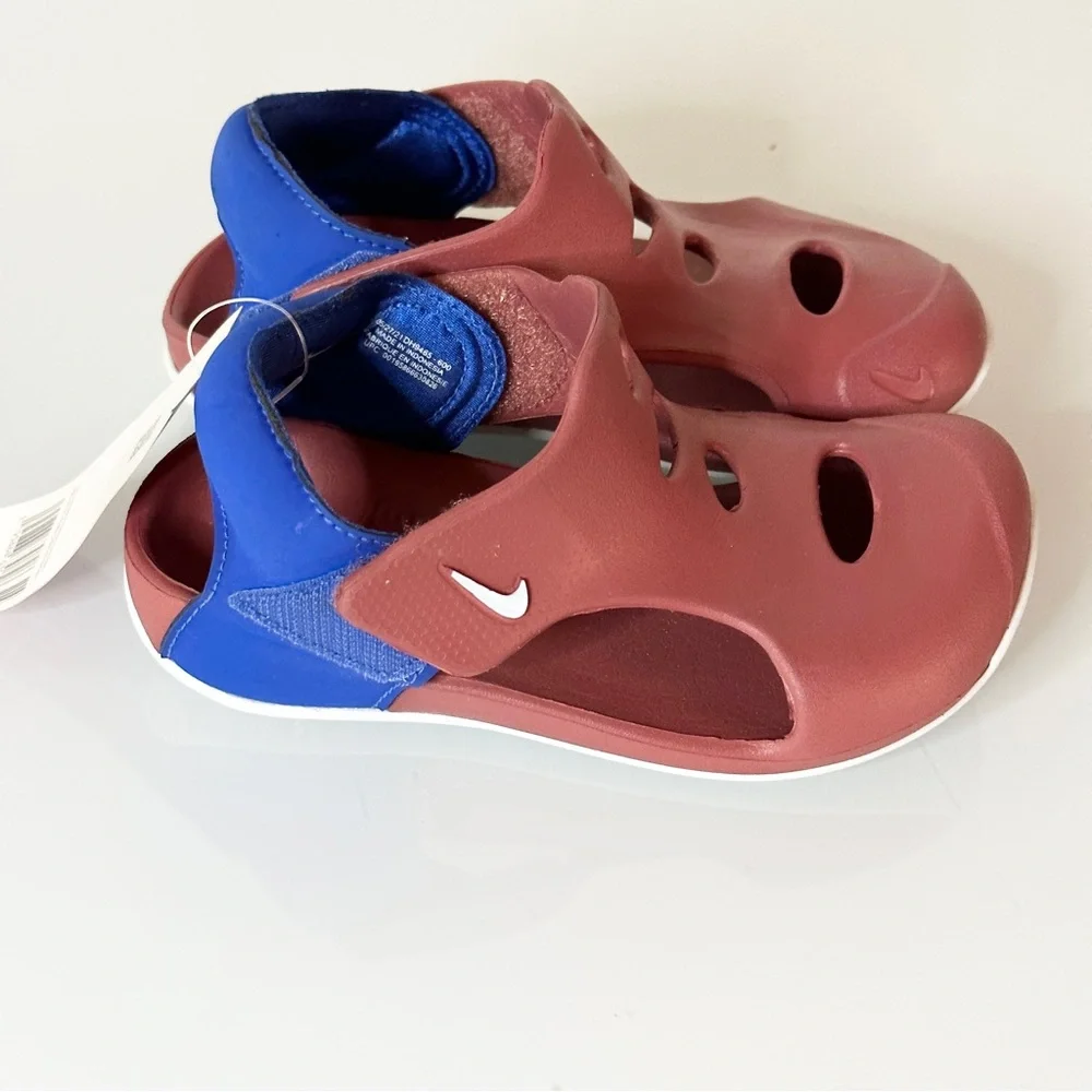 Nike Sunray Protect 3 Canyon Rust/Game Royal Aura water shoes sandals 10C